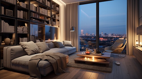 Apartamenty Portowa wnętrze